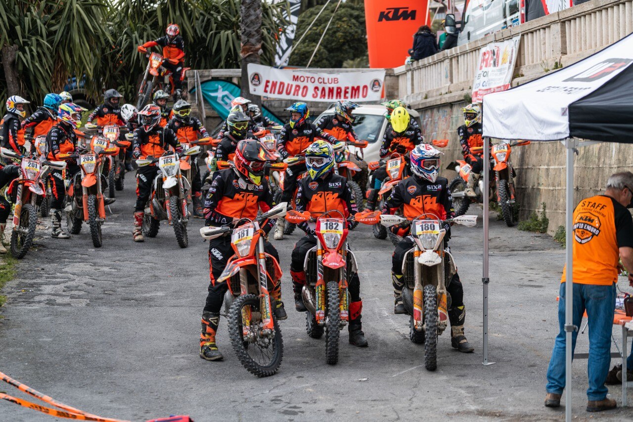Trofeo Enduro KTM da record a Sanremo
